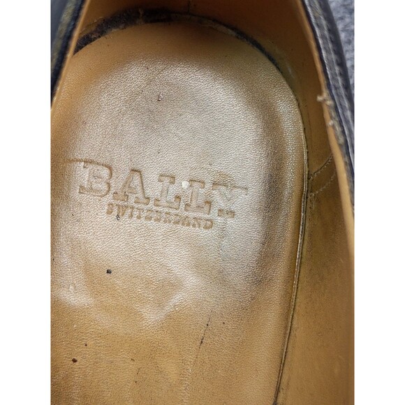Bally Switzerland Men\'s Black Size 12D 243200 Takar Slip On Made In Italy main image 14